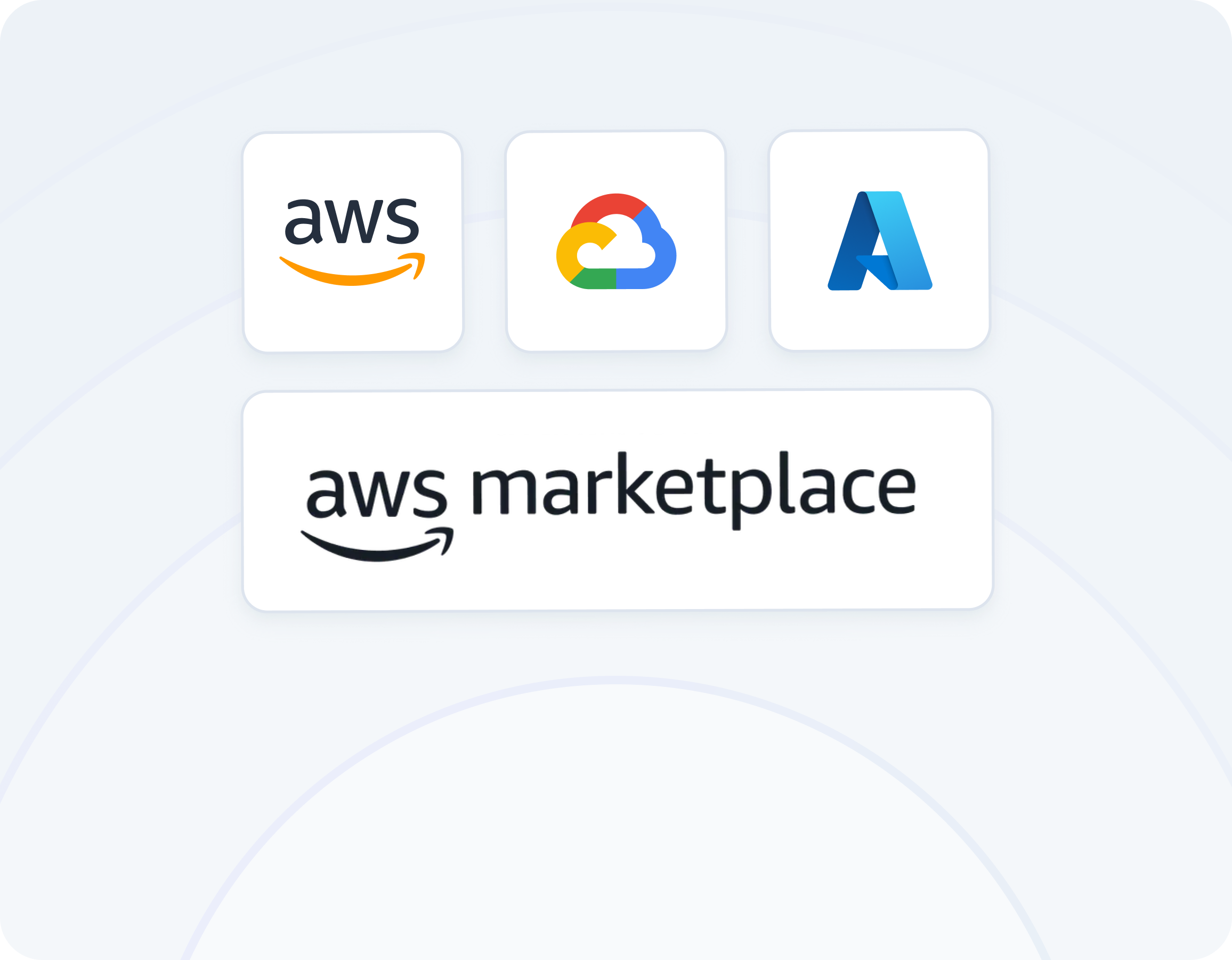 Icons of various enterprise cloud providers