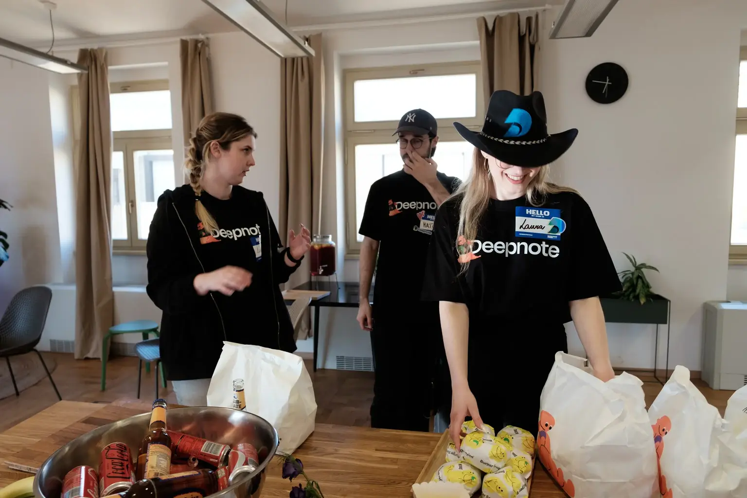 People having fun time