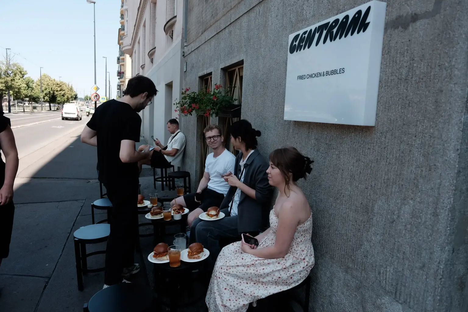 People having fun time